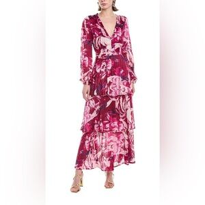 RACHEL Rachel Roy Pink Floral Maxi Dress